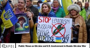 Public Views on Ukraine and U.S. Involvement in Russia-Ukraine War Public Views on Ukraine and U.S. Involvement in Russia-Ukraine War