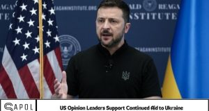 US Opinion Leaders Support Continued Aid to Ukraine US Opinion Leaders Support Continued Aid to Ukraine